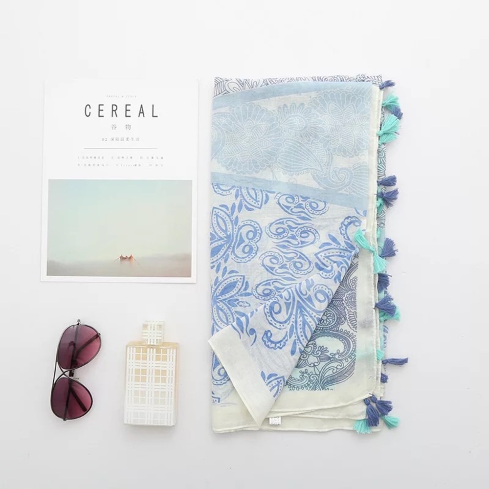 Classic Summer Style Scarf - Item #010
